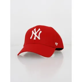 Casquette yankees snapback rouge - 47 Brand | wimod