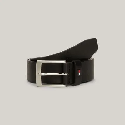 Ceinture Adan en cuir effet grain fin | Marron | Tommy Hilfiger