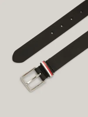 Ceinture Essential en cuir pour enfant | Noir | Tommy Hilfiger