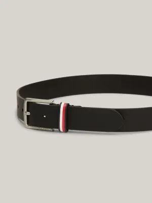 Ceinture Essential en cuir pour enfant | Noir | Tommy Hilfiger