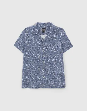 Chemise ardoise imprimé bandana Ecovero® garçon