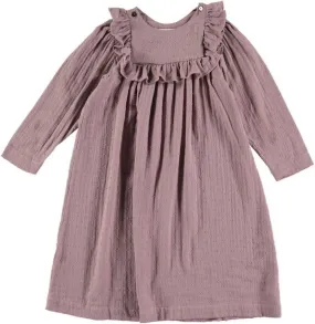 Chemise de nuit fille Tosca violet - Risu Risu