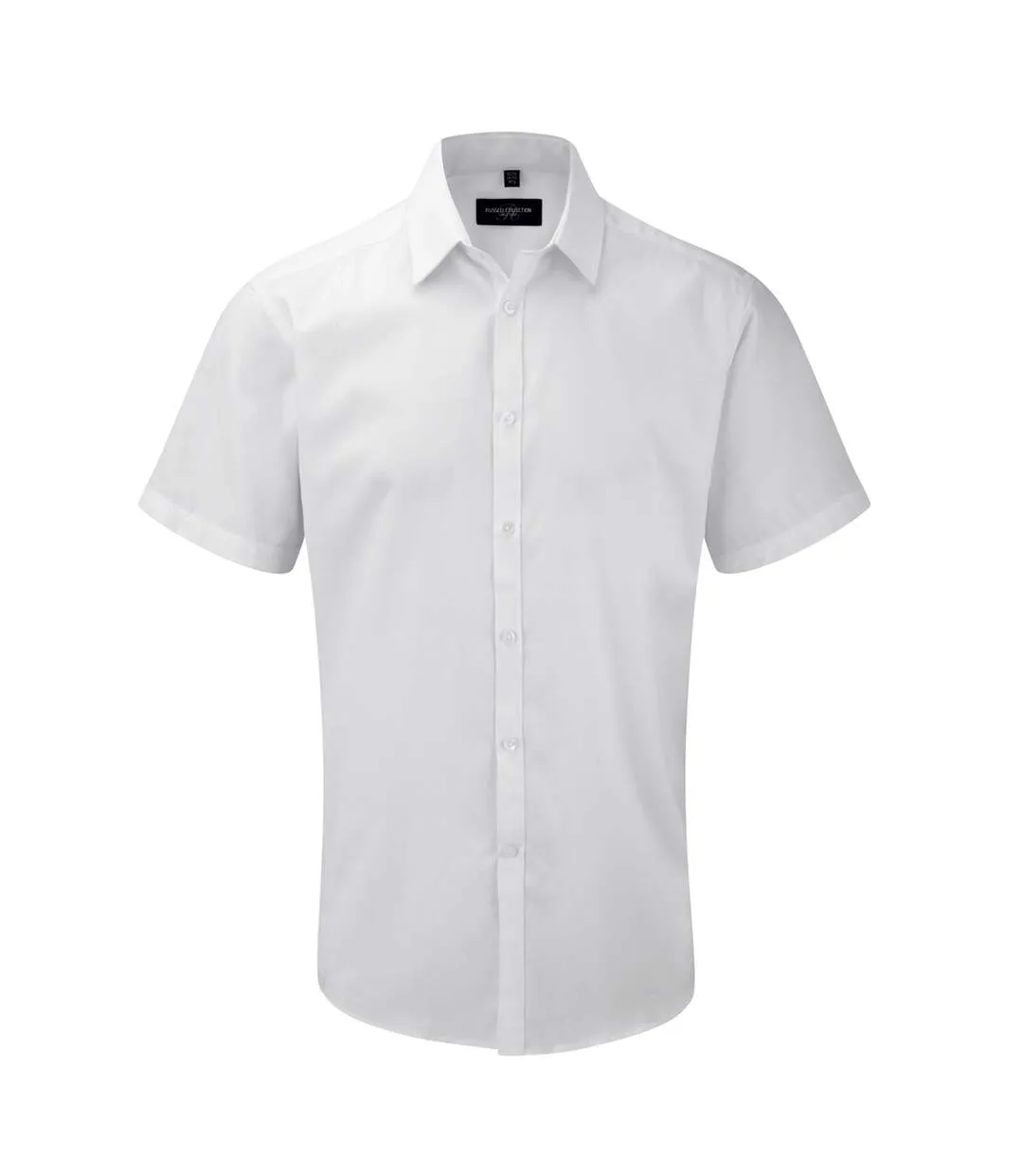 Chemise de travail à manches longues homme blanc Russell