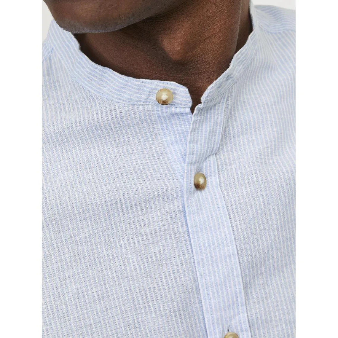 Chemise homme bleu ciel en coton | 3 Suisses