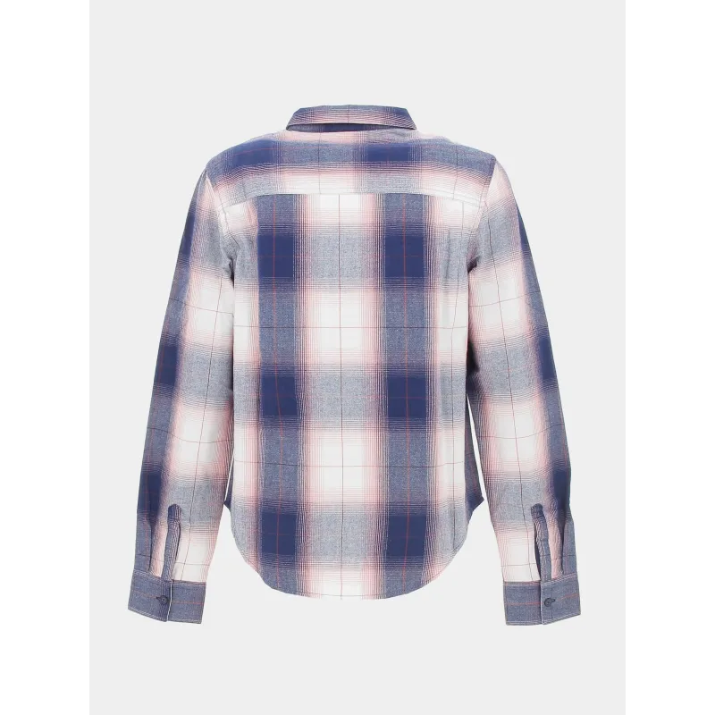 Chemise à carreaux lumberjack rose violet femme - Superdry | wimod