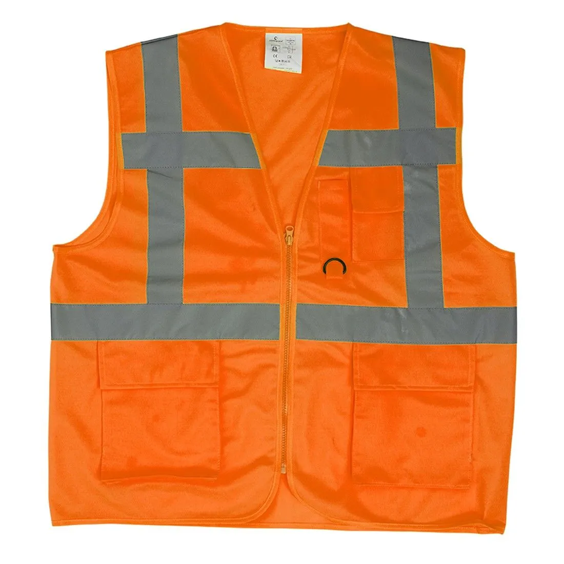 Coverguard - Gilet sans manches orange haute visibilité YARD