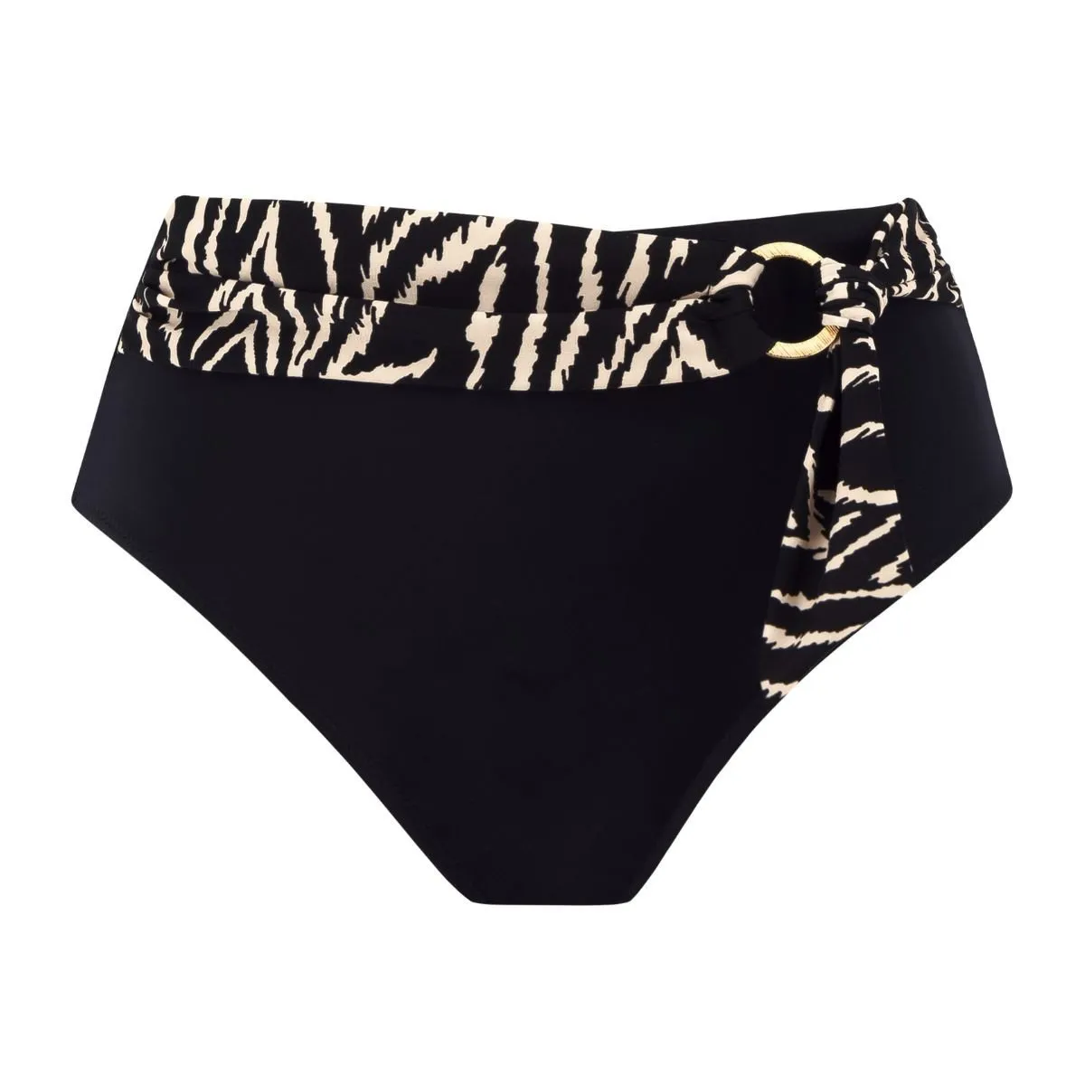 Culotte de bain ceinture ajustable Silhouette Island Monochrome de Fantasie Swim