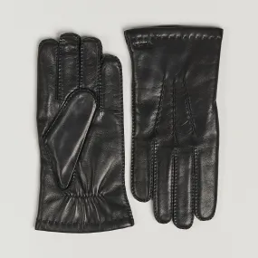 Edward Wool Liner Glove Black