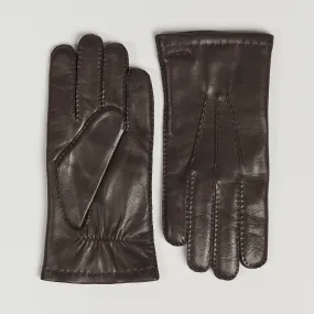 Edward Wool Liner Glove Espresso