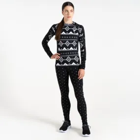 Ensemble de sous-vêtements Femme Exchange III | Noir Fair Isle