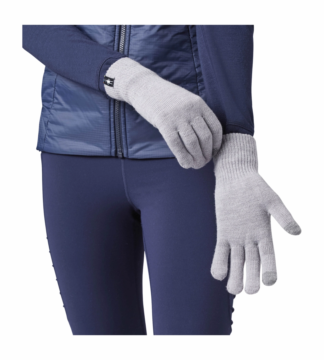 Gants Smartwool Unisexe Liner Glove Light Grey Heather