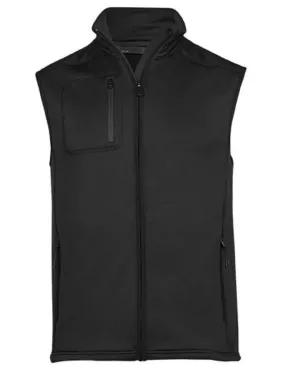 Gilet bodywarmer polaire extensible - Homme - 9104 - noir 