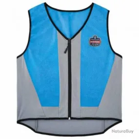 Gilet de refroidissement par évaporation PVA. Ergodyne Bleu