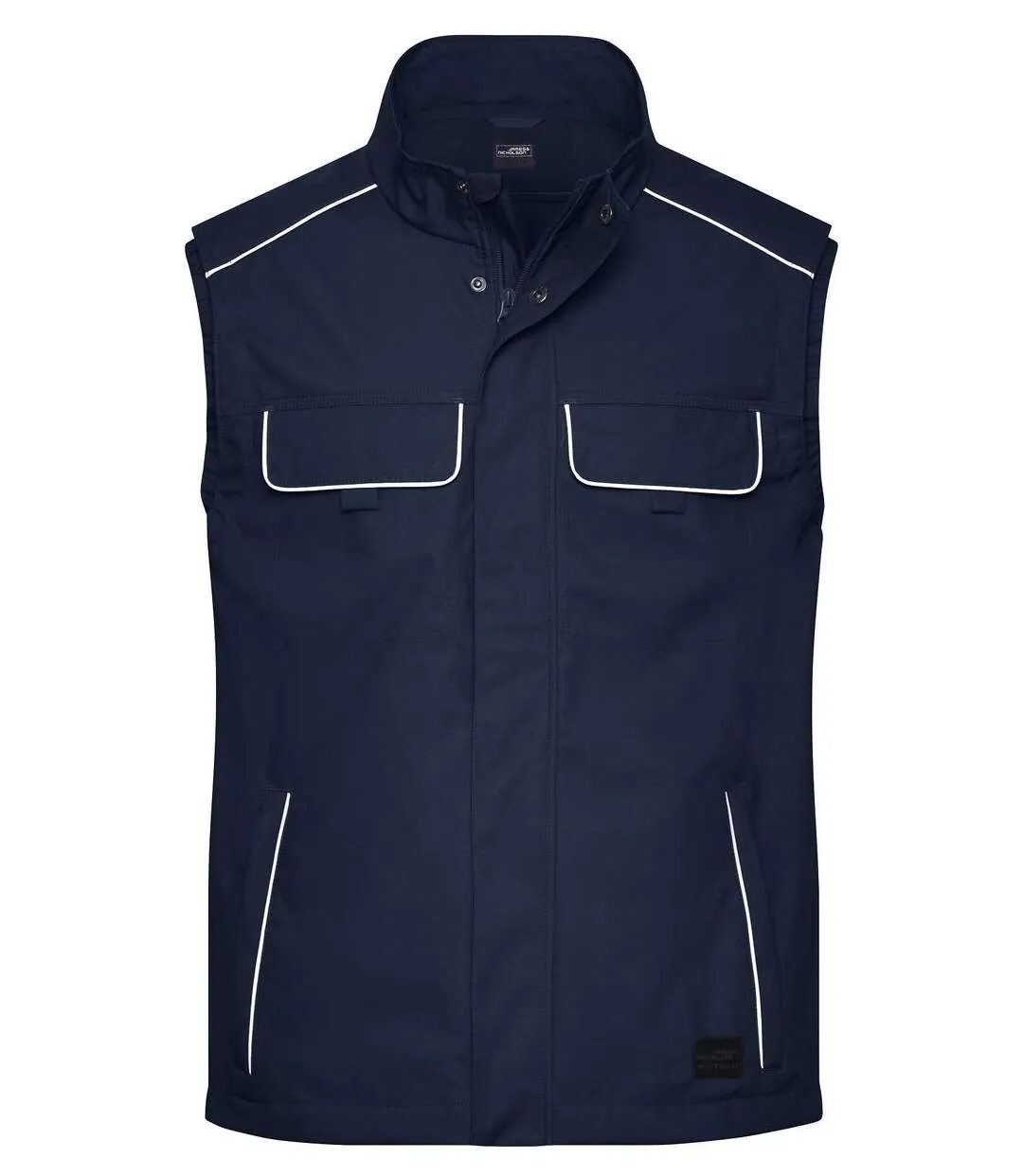 Gilet de travail léger softshell - JN881 - bleu marine