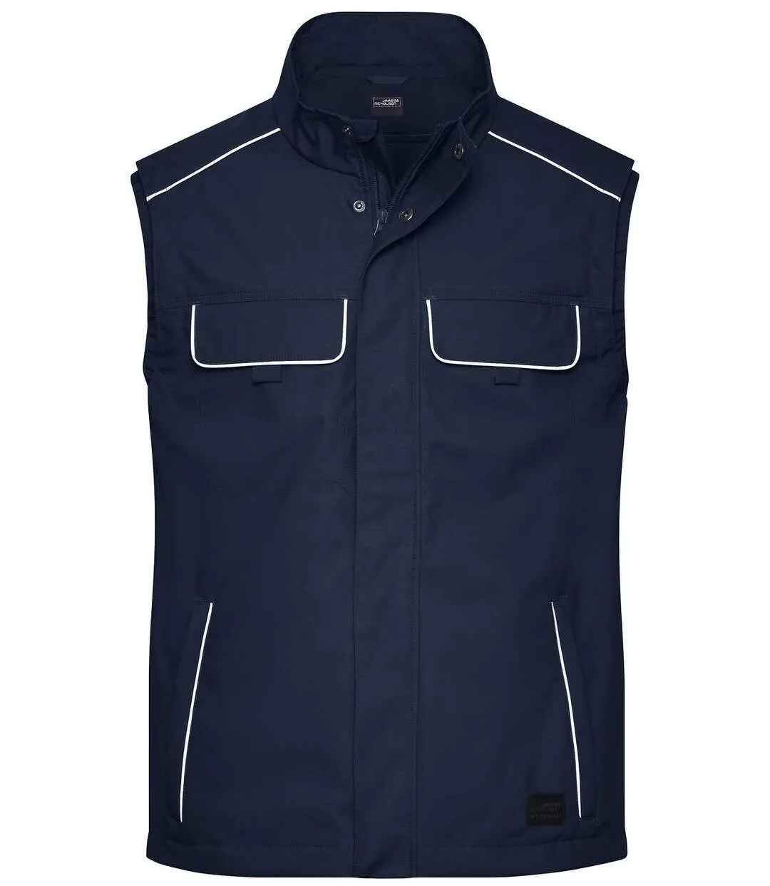 Gilet de travail léger softshell - JN881 - bleu marine