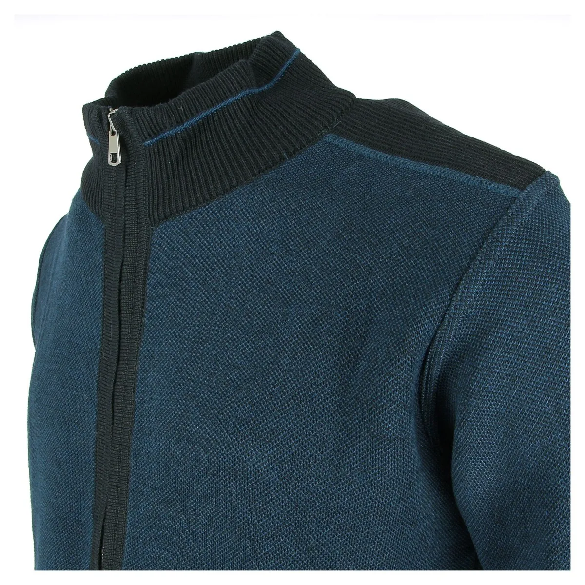 Gilet homme Mérinos Yacht Collection marine - Matière noble 59.90€