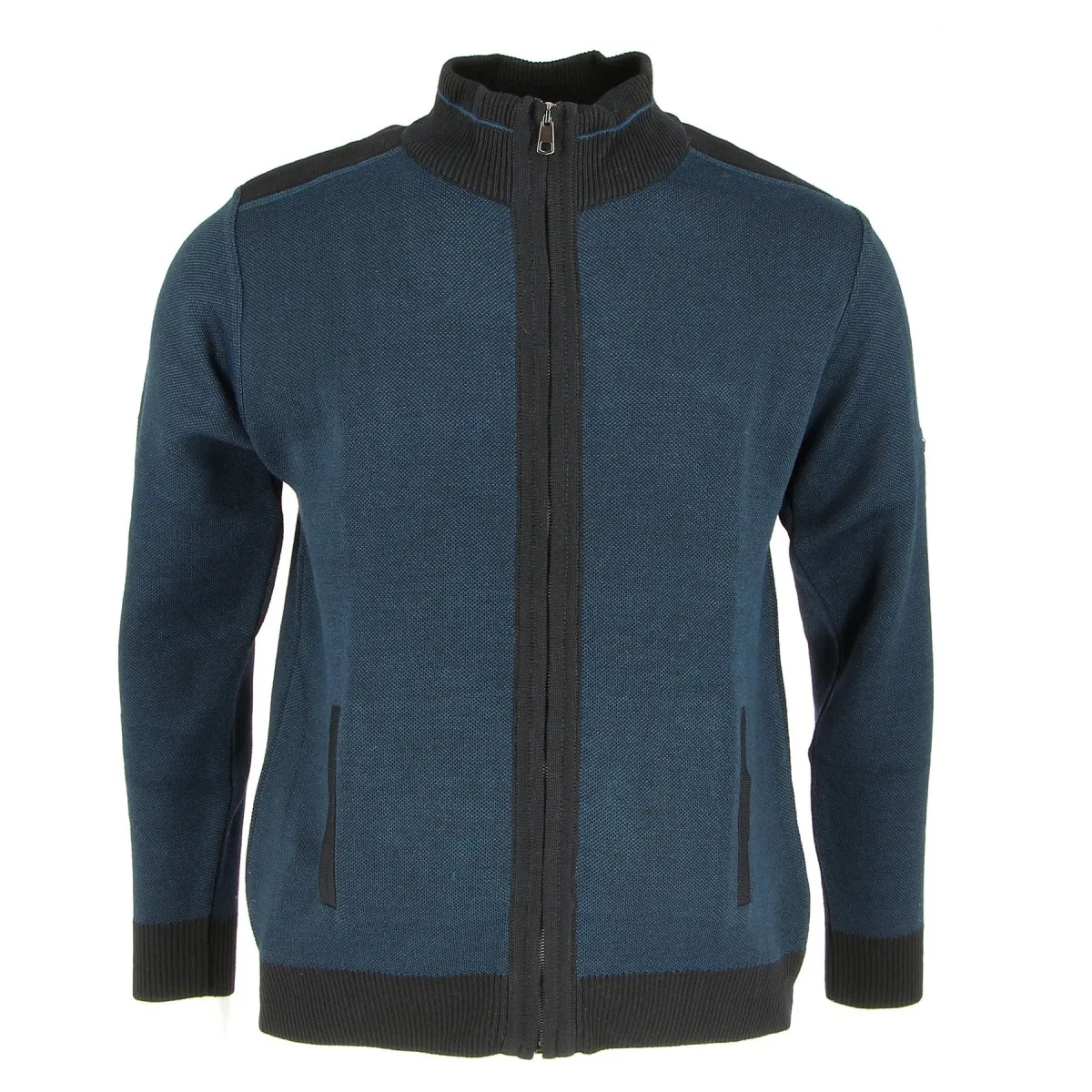 Gilet homme Mérinos Yacht Collection marine - Matière noble 59.90€