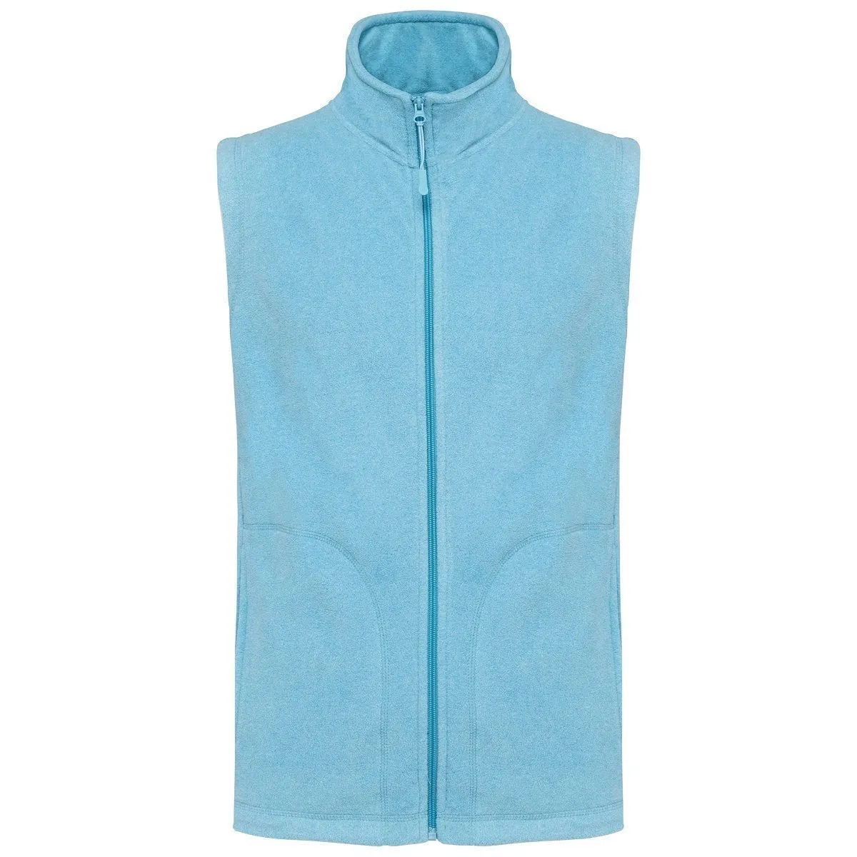 Gilet sans manches micro polaire homme - K913 - bleu heather 