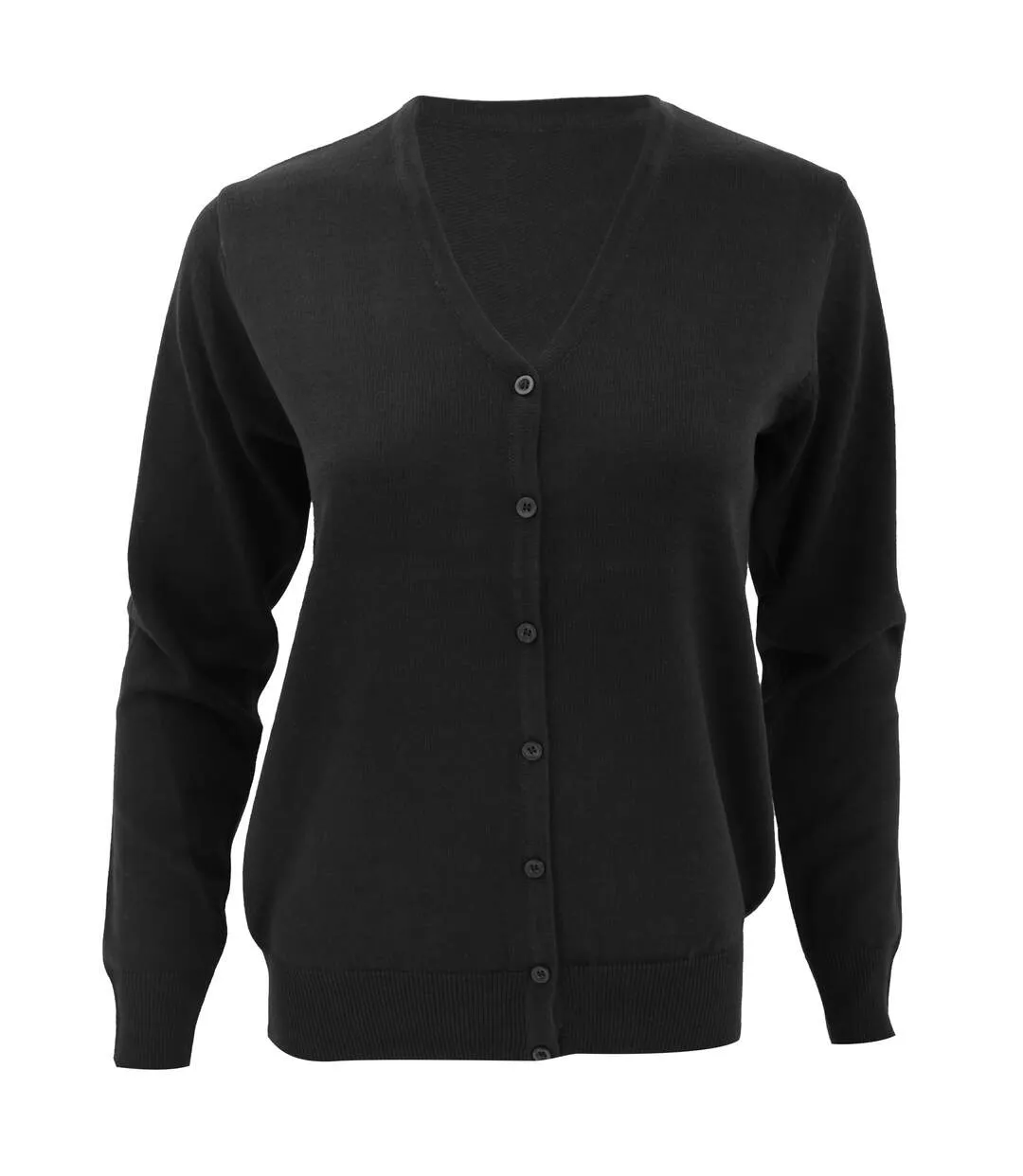 Gilet à col v femme noir Kustom Kit