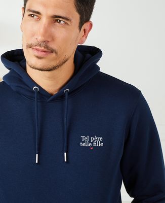 Hoodie enfant Tel père telle fille (brodé)