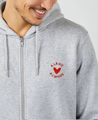 Hoodie femme A la vie a l'amore