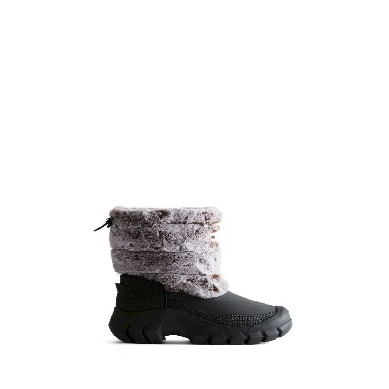 Hunter Boots Intrepid Short Faux Fur - Bottes de neige femme | Hardloop