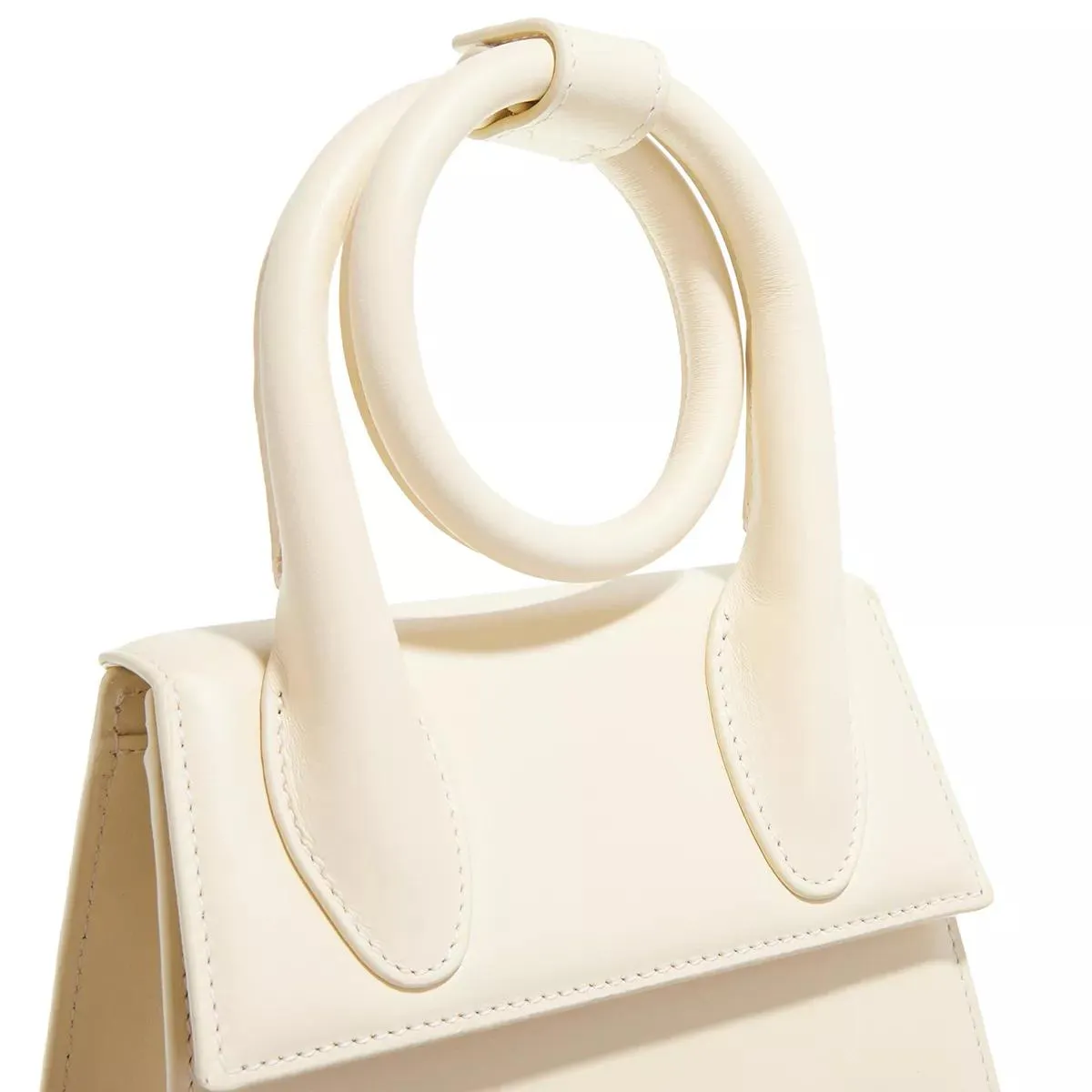 Jacquemus Le Chiquito Noeud Shoulder Bag Ivory | Cartable