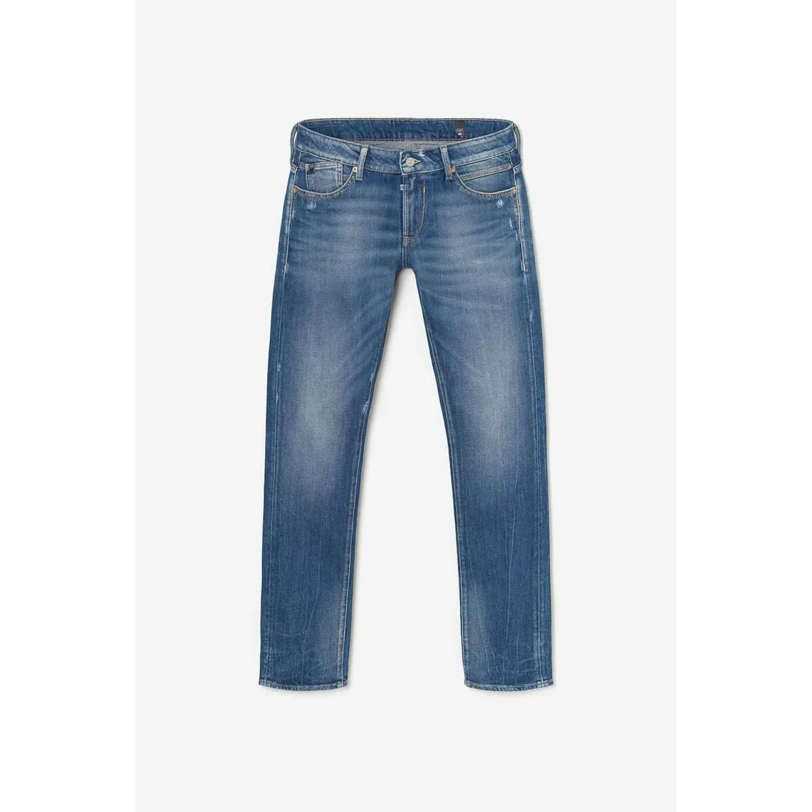 Jeans regular Pazy 800/12, longueur 34 bleu en coton | 3 Suisses