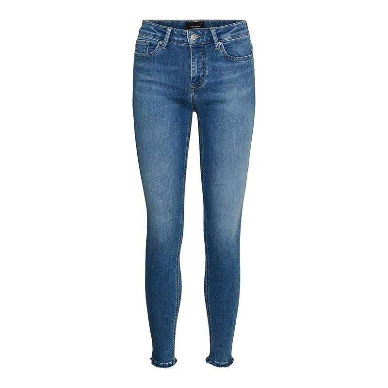 Jeans stretc slim bleu Femme VERO MODA à prix dégriffé ! | 