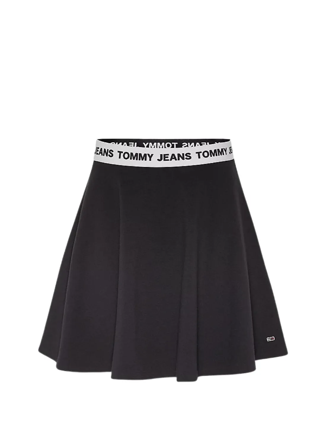 Jupe Moulante Evasee Tommy Jeans Ref 56379 BDS Noir