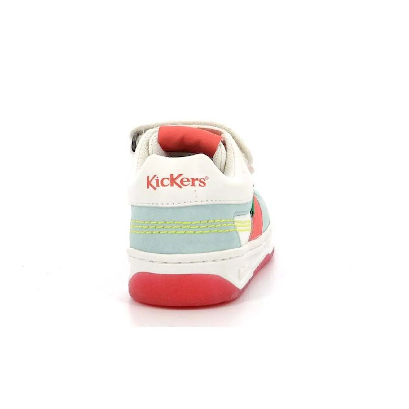 KICKERS Baskets basses Kalido Vert/blanc blanc - Kickers