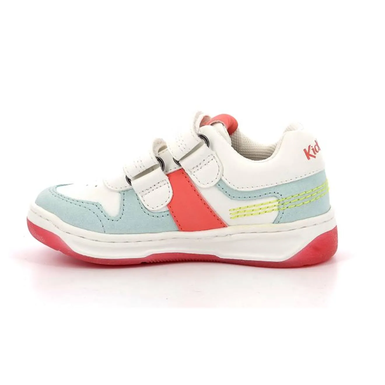 KICKERS Baskets basses Kalido Vert/blanc blanc - Kickers