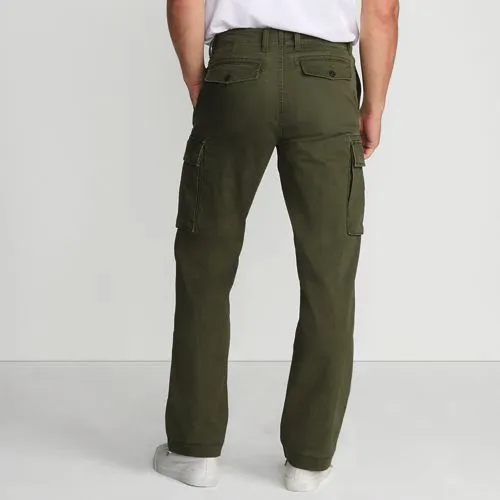 Le Pantalon Cargo Classique Stretch Ourlets Sur-Mesure, Homme Stature Standard