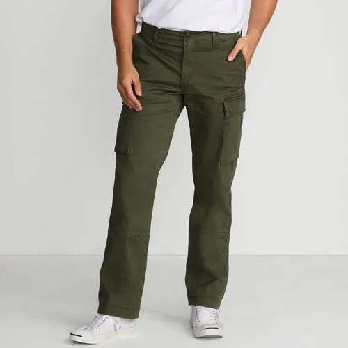 Le Pantalon Cargo Classique Stretch Ourlets Sur-Mesure, Homme Stature Standard