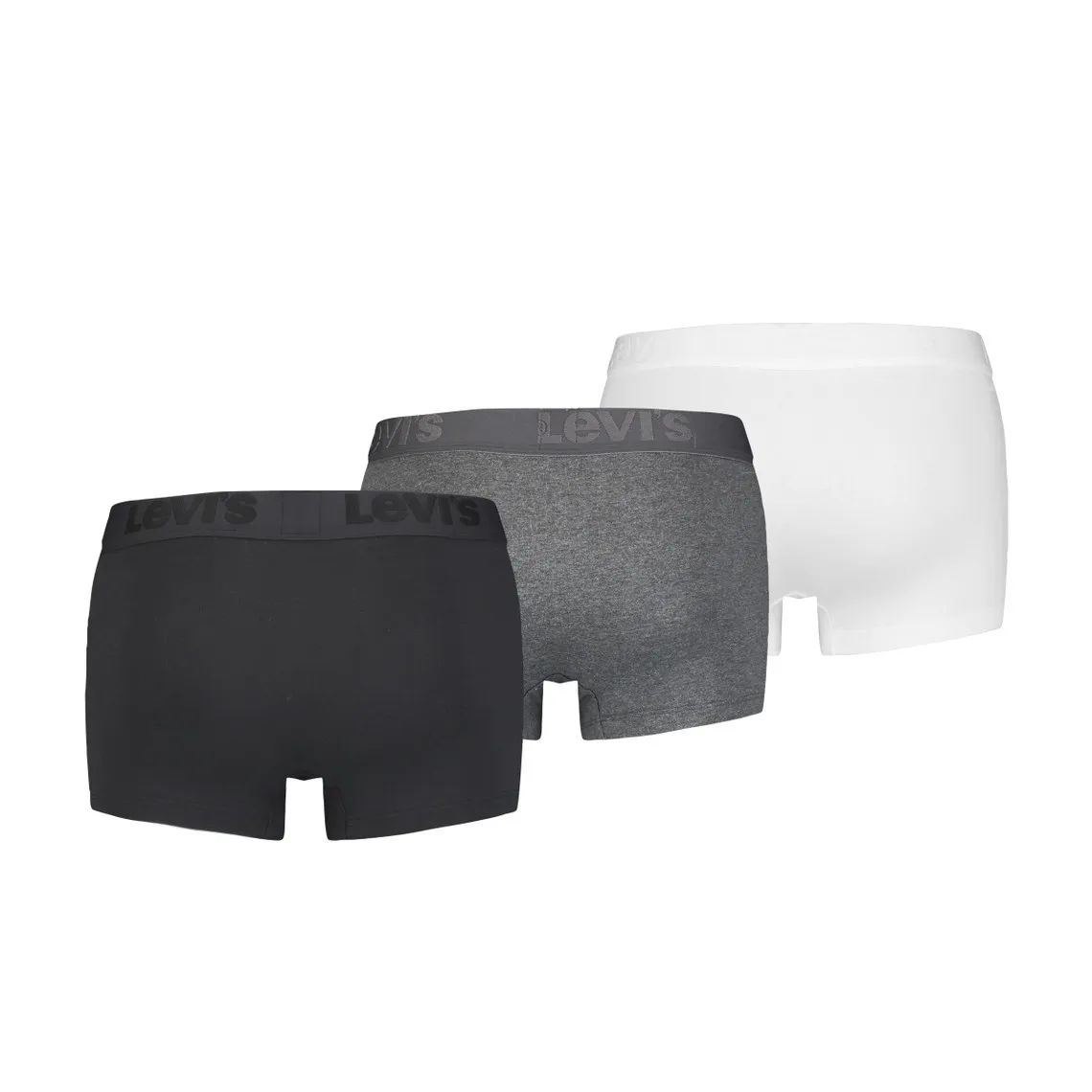 Lot de 3 boxers ceinture elastique - Noir en coton | 3 Suisses