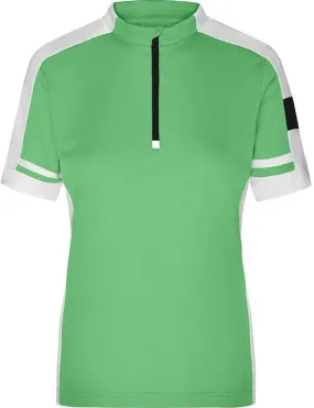 maillot cycliste - femme - JN451 - vert 