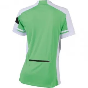 maillot cycliste - femme - JN451 - vert 