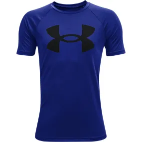 Maillot garçon Under Armour à manches courtes Tech Big Logo