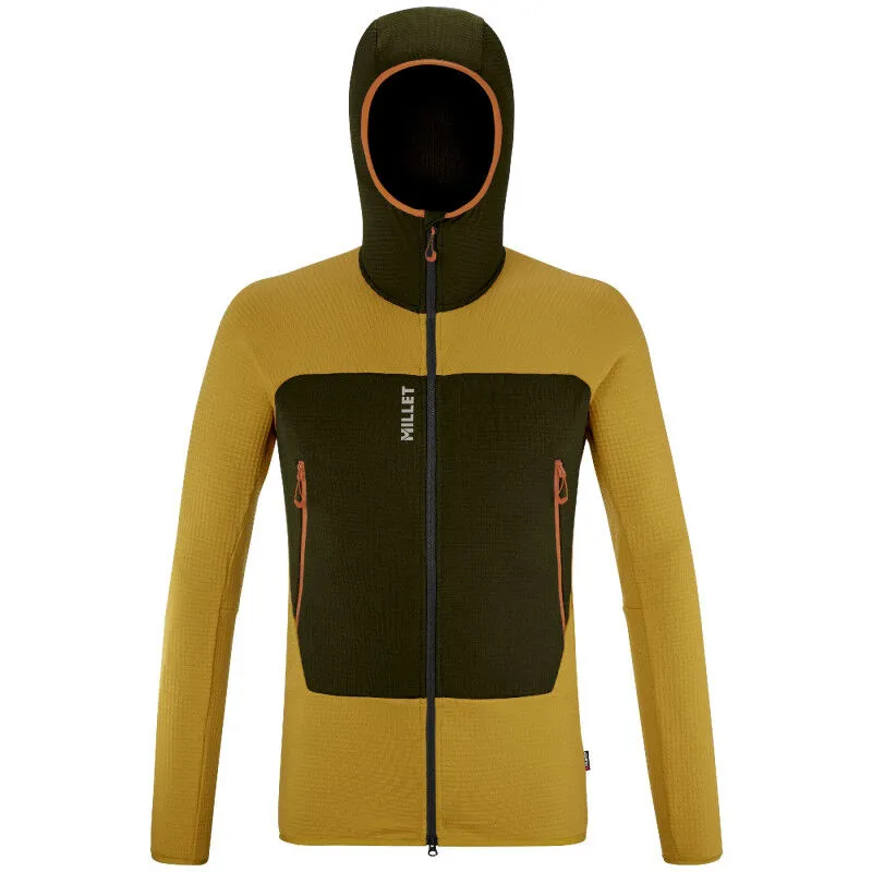 Millet Fusion Grid Hoodie - Polaire homme | Hardloop