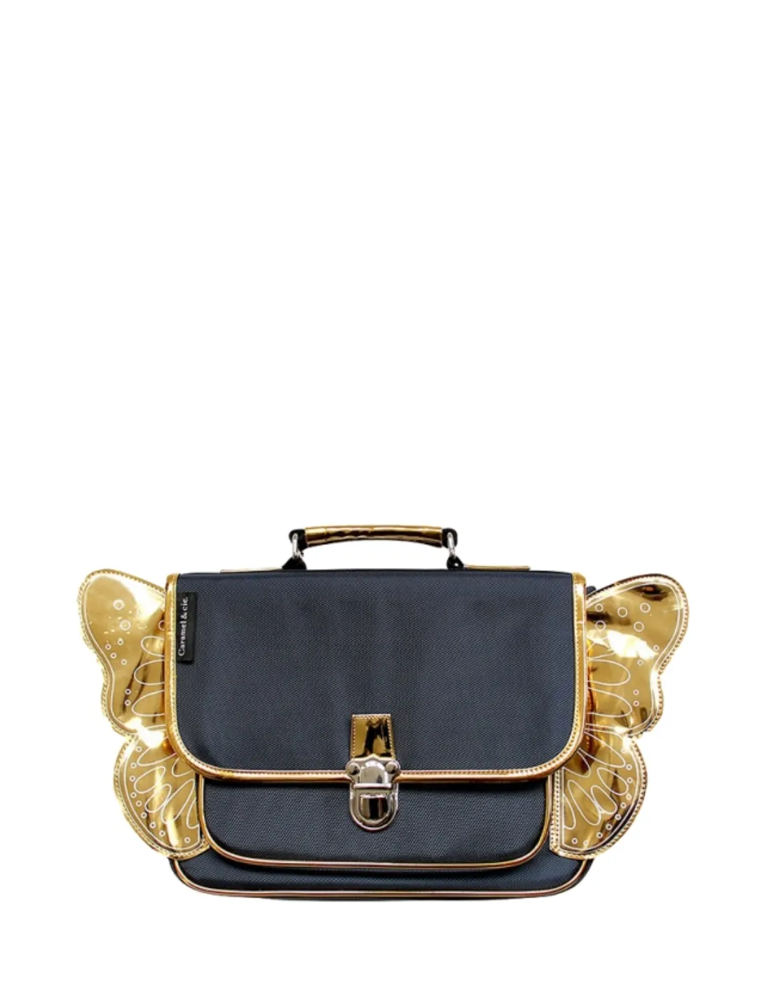 Mini cartable Caramel & Cie Ref 53800 bleu nuit