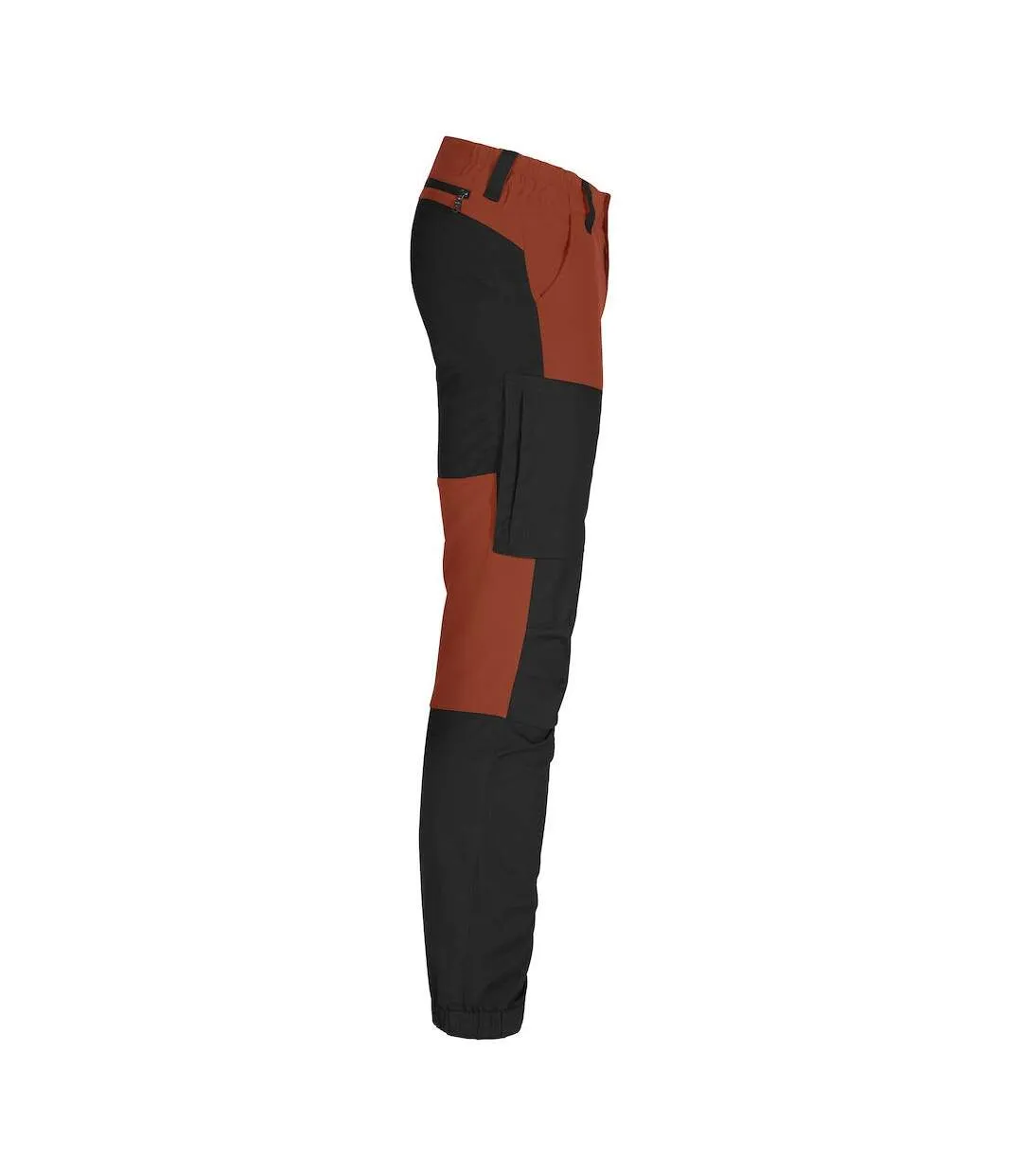 Pantalon cargo kenai homme orange / noir Clique