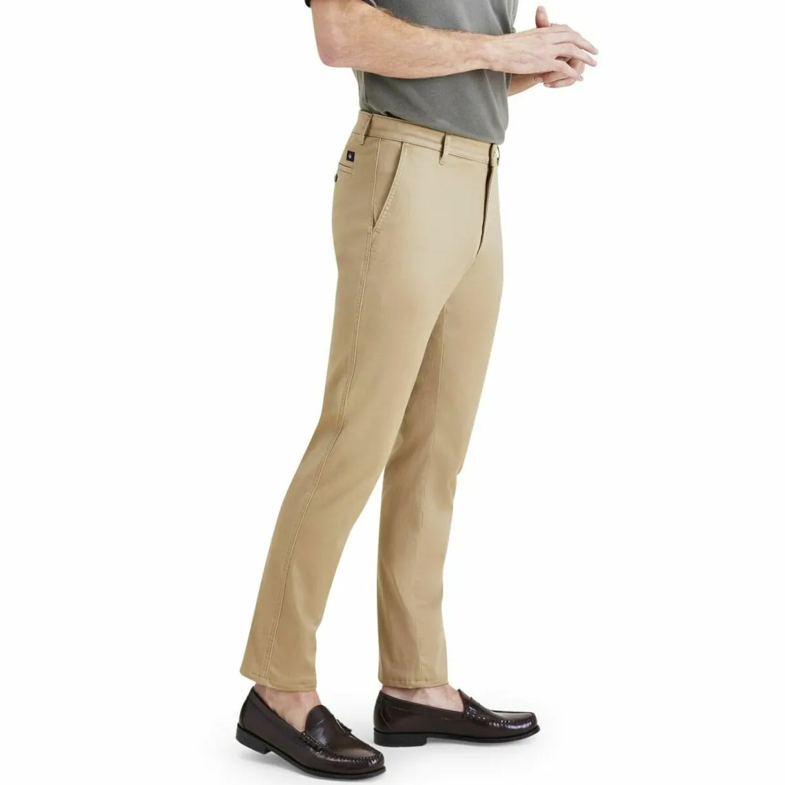 Pantalon chino slim Original camel en coton Dockers - Pantalon Homme sur MenCorner