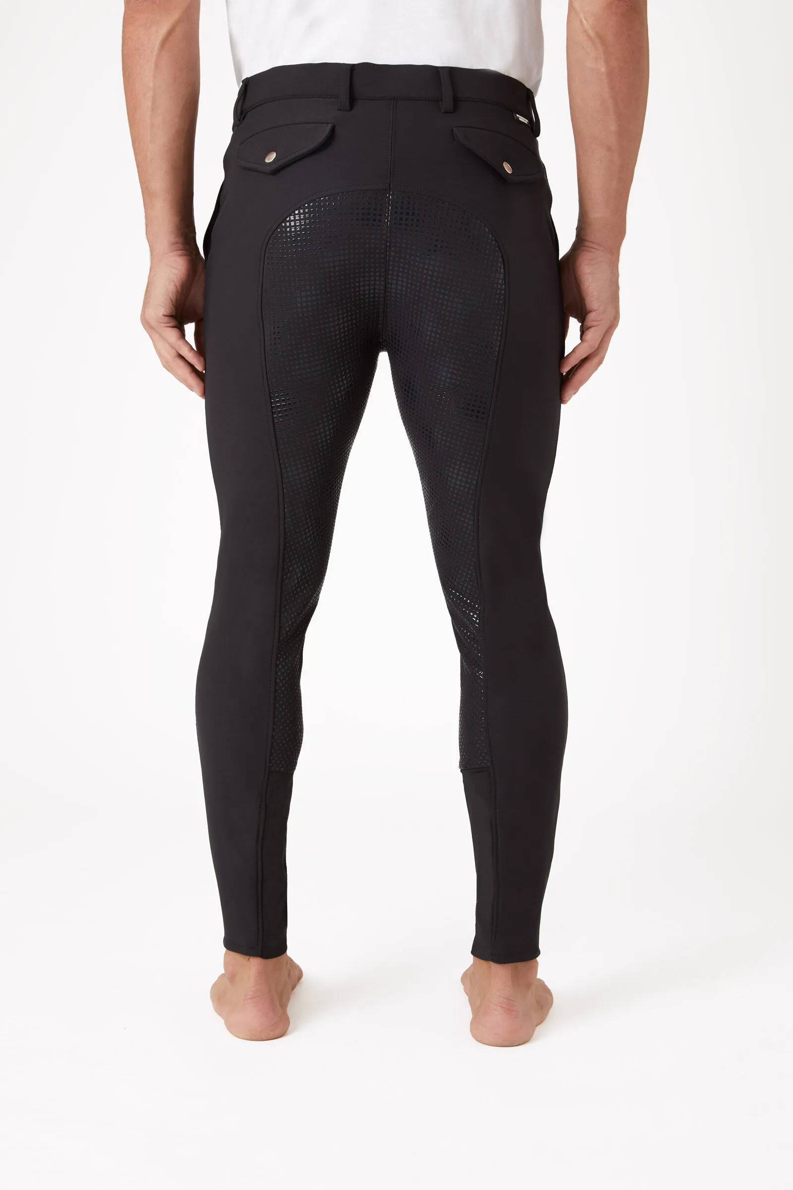 Pantalon d'équitation fond intégral silicone Horze Grand Prix homme