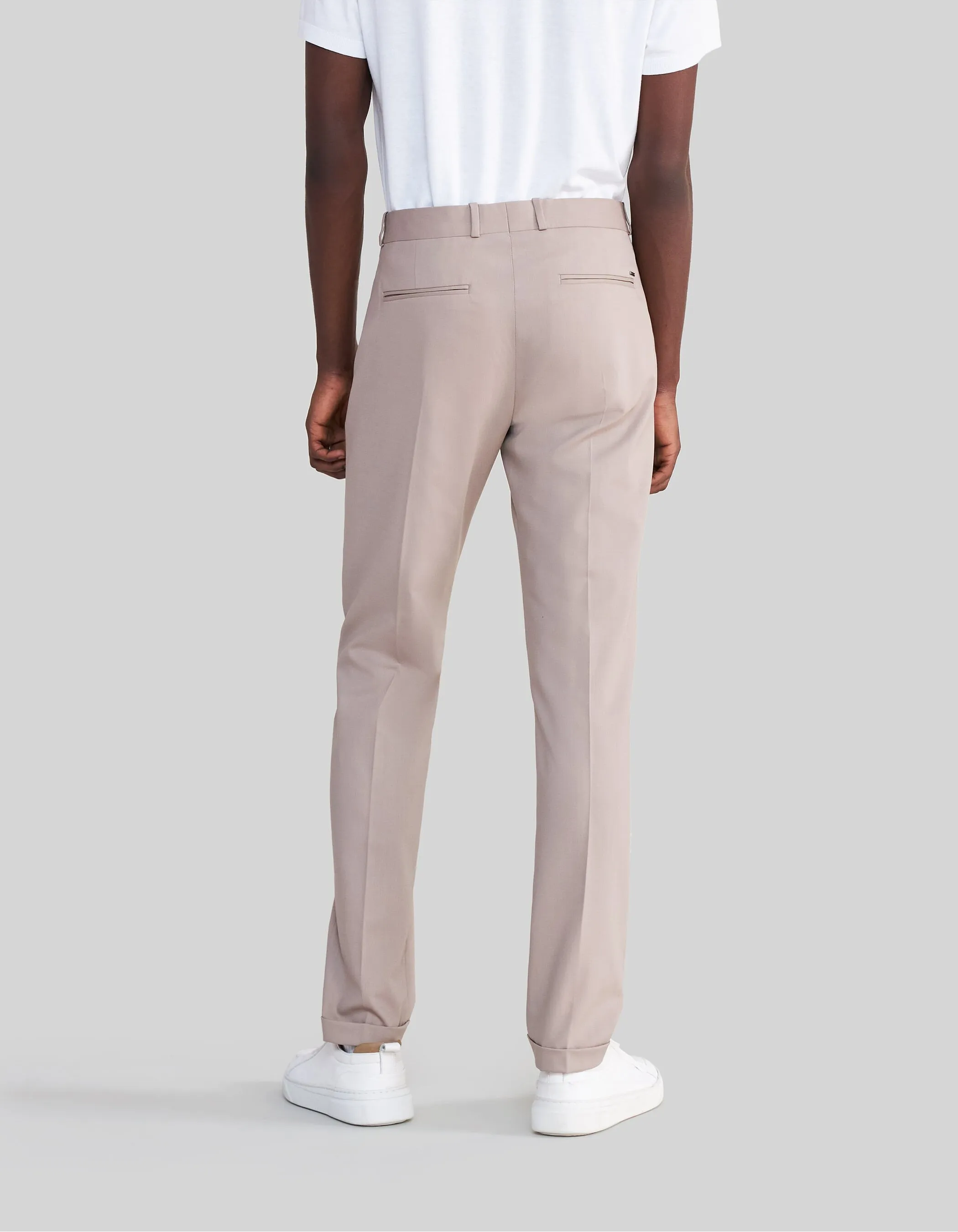 Pantalon de costume beige TRAVEL SUIT Homme