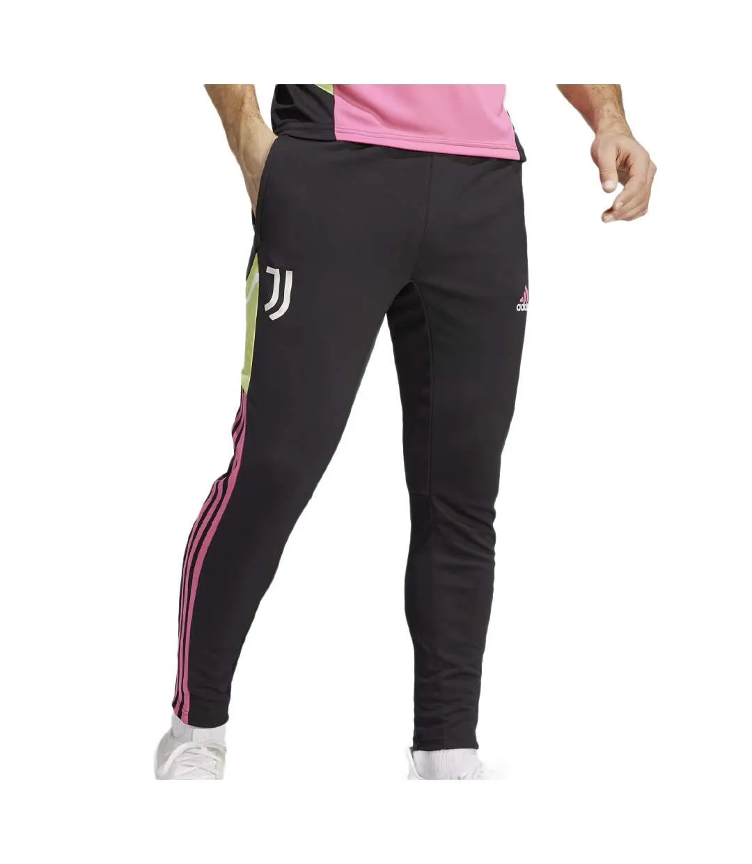 Pantalon d'entraînement Noir Homme Adidas Juventus