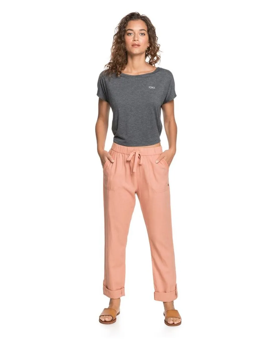 Pantalon Femme ON THE SEASHORE Rose