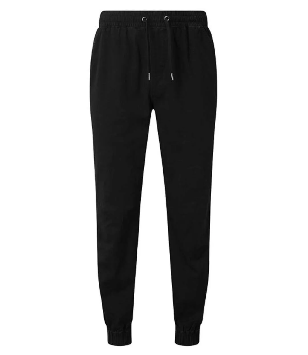 Pantalon jogger en twill - Homme - AQ055 - noir