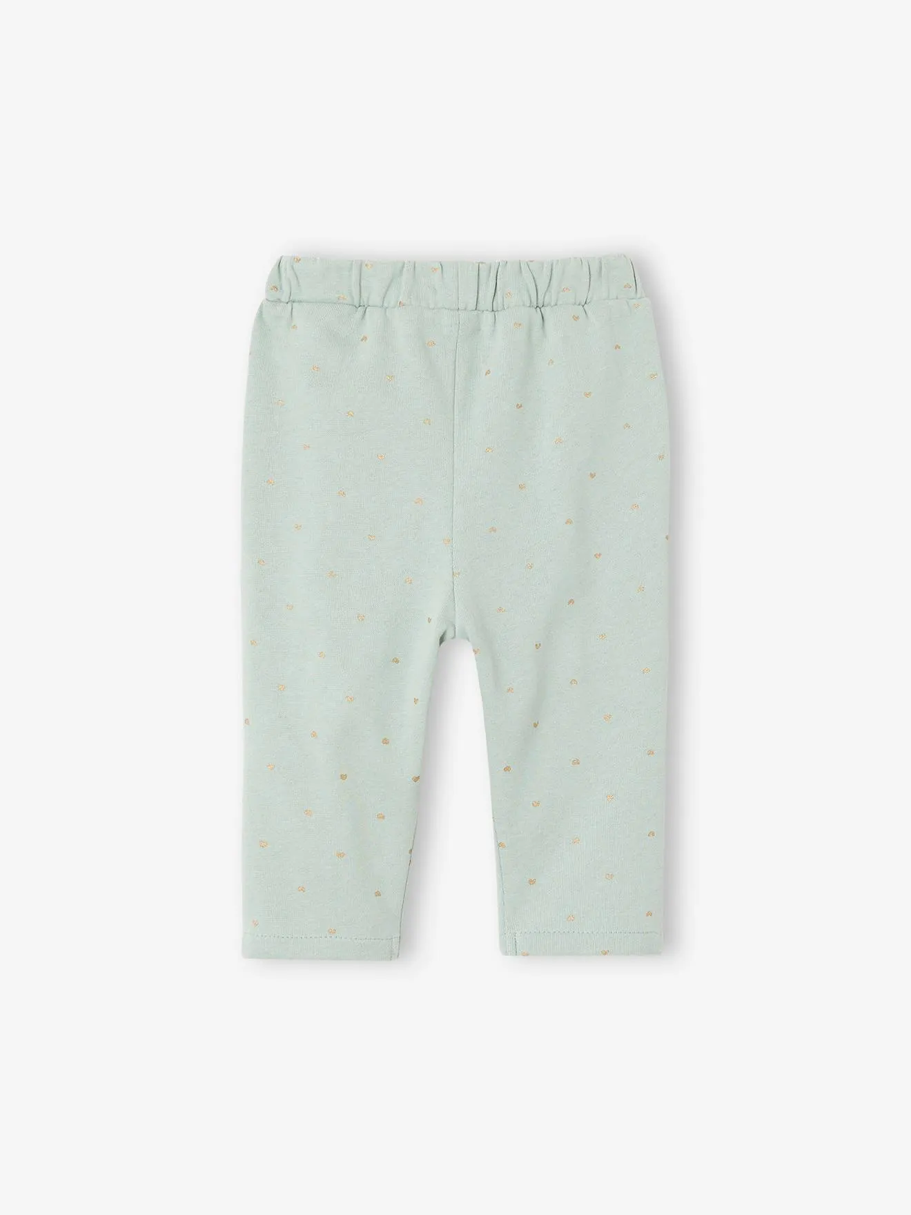 Pantalon molleton bébé fille écru - Vertbaudet