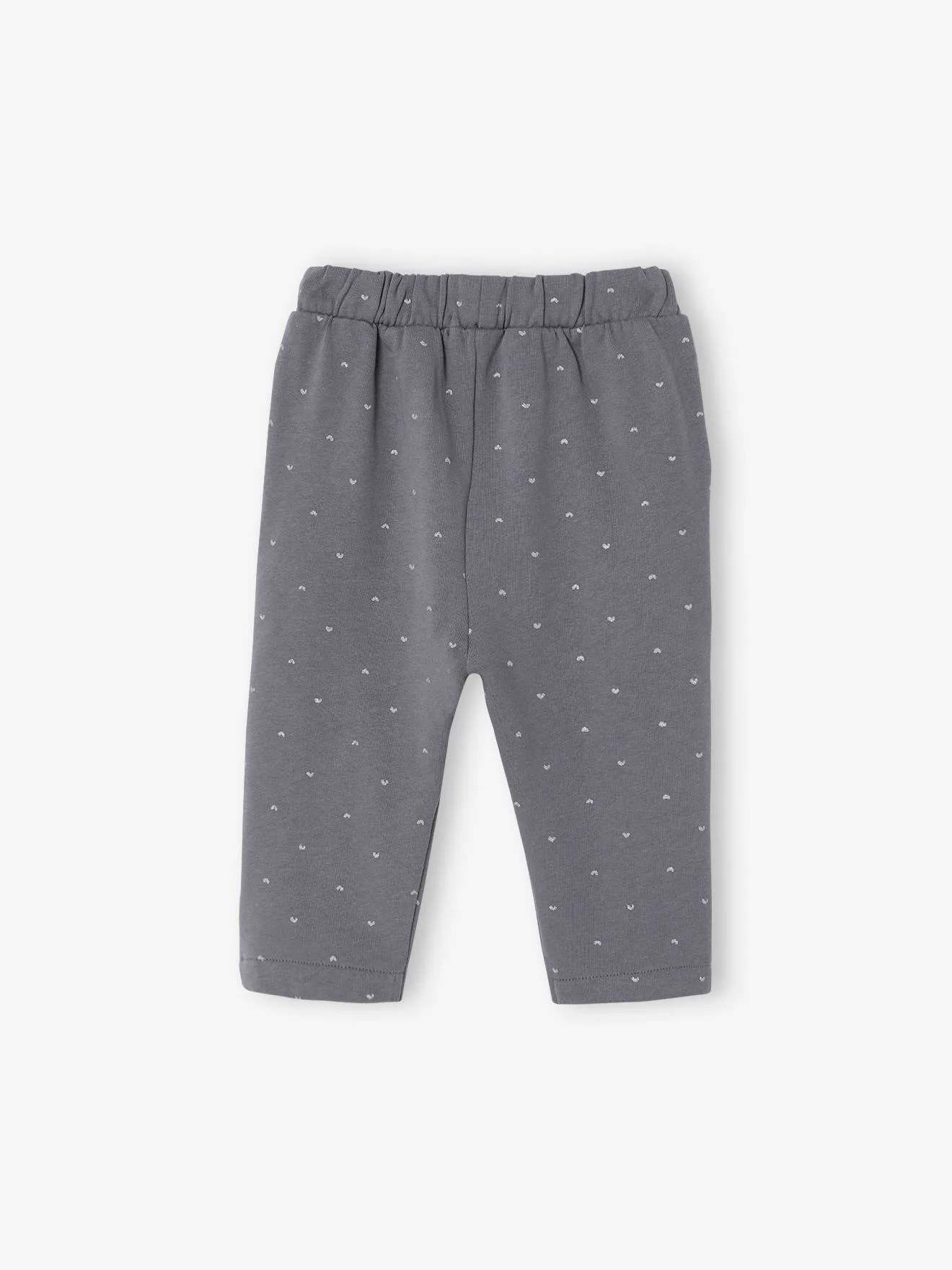 Pantalon molleton bébé fille écru - Vertbaudet