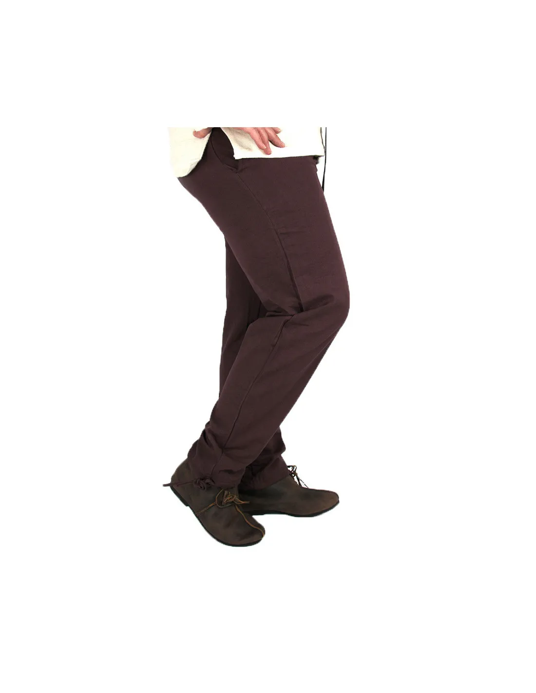 Pantalon médiéval Arvo, couleur marron ⚔️ Boutique Épées